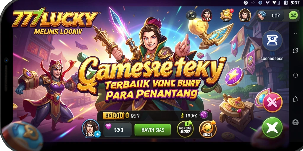 Tampilan gameplay menarik dari <strong>777LUCKY</strong> yang menguji strategi pemain.