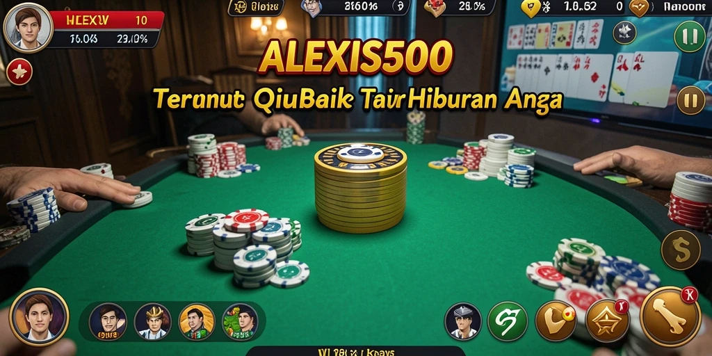 Tampilan gameplay seru ALEXIS500, permainan QiuQiu yang menarik.