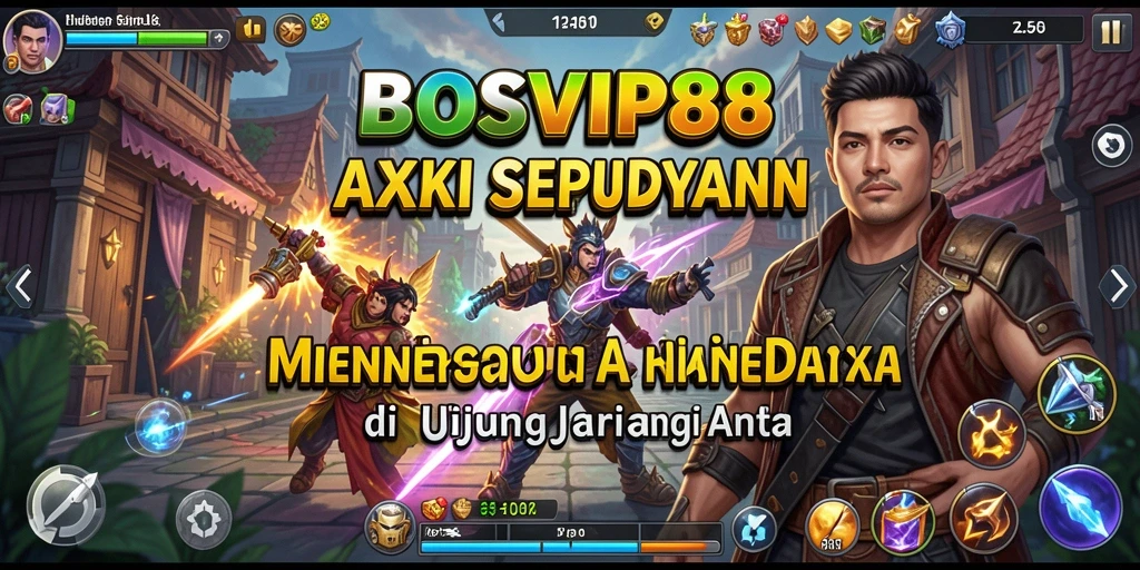 Menampilkan aksi seru dari gameplay BOSVIP88 yang mengesankan.