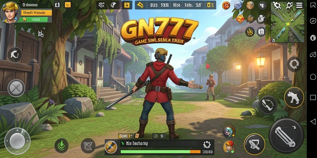 Tampilan menarik dari gameplay GN777 yang menampilkan aksi simulasi.