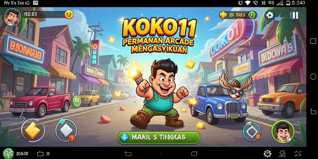 Screenshot gameplay KOKO11 yang menampilkan tantangan menarik.