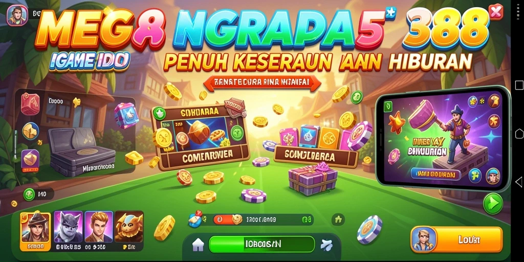 Tampilan menarik gameplay Idle MEGA388 yang memikat.