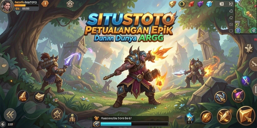 Screenshot gameplay ARPG yang menampilkan aksi seru di SITUSTOTO.
