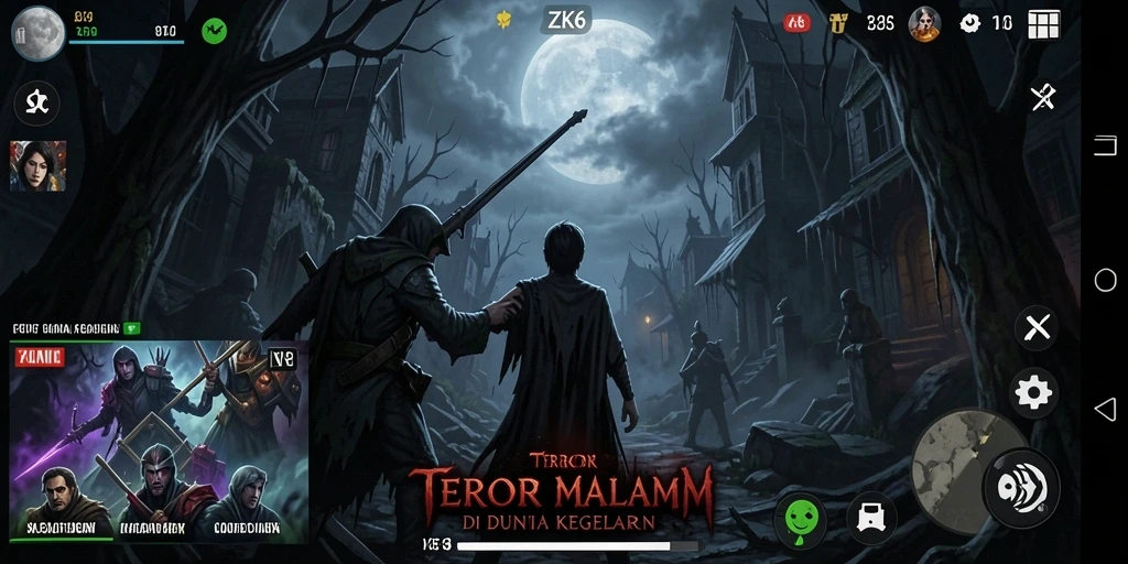 Gameplay ZK6 menampilkan ketegangan dan teror mendalam.