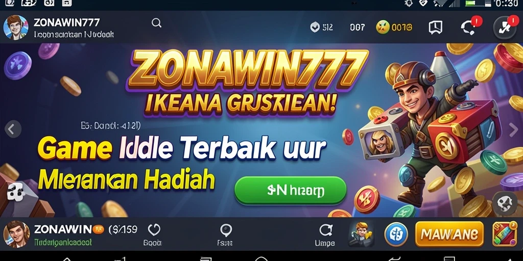 Tampilan gameplay ZONAWIN777 yang menarik dan interaktif.